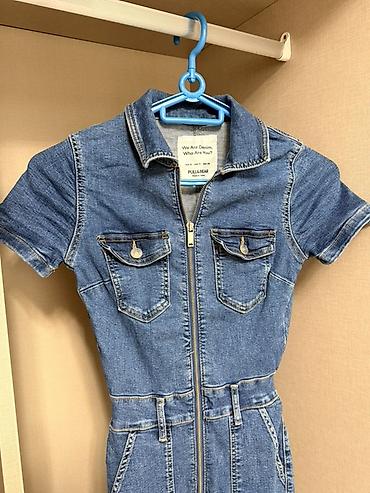 desd geyimler: Məhsul: Denim kombinezon (jumpsuit). 3-4 dəfə geyinmişəm. Dar — 1