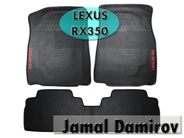 avto cxol: Lexus RX350 üçün silikon ayaqaltilar. Силиконовые коврики для Lexus