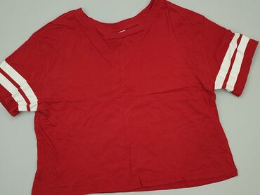 czerwone t shirty tommy hilfiger: T-shirt, H&M, S (EU 36), condition - Very good