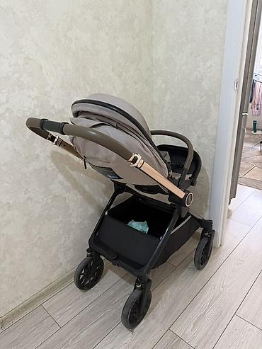 коляски кидило: Прогулочная коляска KIDILO D900 Бежевая - Реверсивный блок - — 3