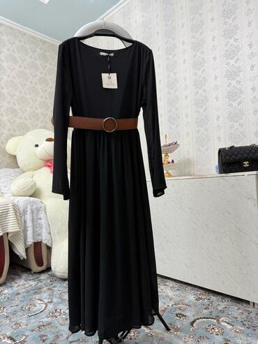 Повседневные платья: Повседневное платье, Turkey-1, Spring/Autumn dress, Long dress, Polyester dress, Turkish dress, L (EU 40)