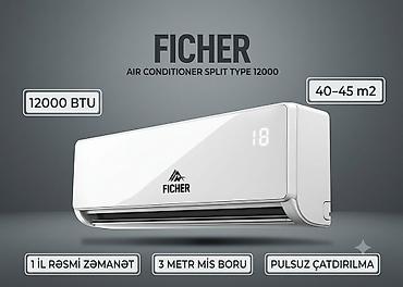 bk kondisoner: Alman brendi olan Ficher✅️ -1 il rəsmi zəmanət ✅️ - güclü soyutma — 1