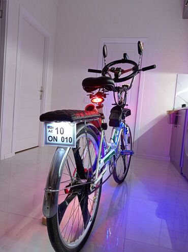 Şəhər velosipedləri: İşlənmiş Şəhər velosipedi Stels, 26", sürətlərin sayı: 27, Ünvandan götürmə — 9