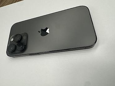IPhone 14 Pro, Б/у, 128 ГБ, Black Titanium, Коробка, 76 %