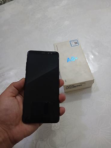 honor 7a dua l22: Samsung Galaxy A8 Plus 2018, 64 GB, rəng - Qara, İki sim kartlı — 1