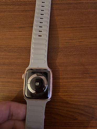 smart saat: İşlənmiş, Smart saat, Apple, Sensor ekran, rəng - Qızılı — 5