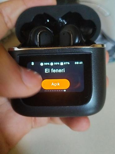 Qulaqcıqlar: Yeni Simsiz (Bluetooth) Qulaqcıqlar, Borofone, rəng - Qara — 9