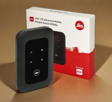 роутеры карманные: Мобильный Wi-Fi-роутер JIO 4G LTE MF680s Бренд: JIO· Модель
