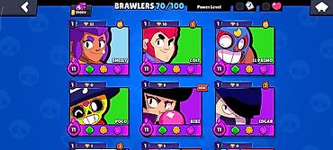 Другие видеоигры: 💠💎Аккаунт BS + CRL(10.000)💪 ❗ Об аккаунте BS: ✅6 легендарок: ЛЕОН — 6