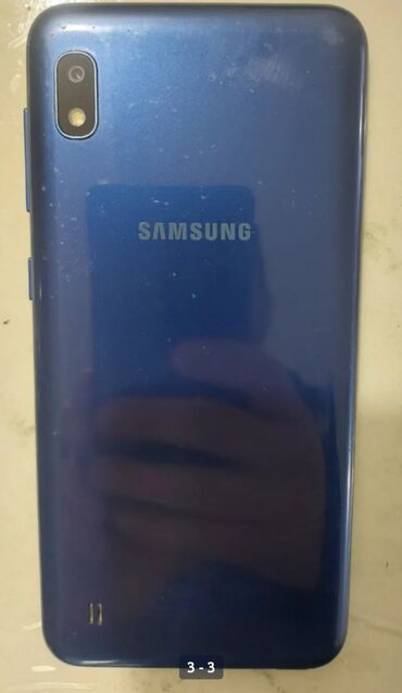 telf: Samsung Galaxy A10, 128 GB, rəng - Yaşıl, Sensor