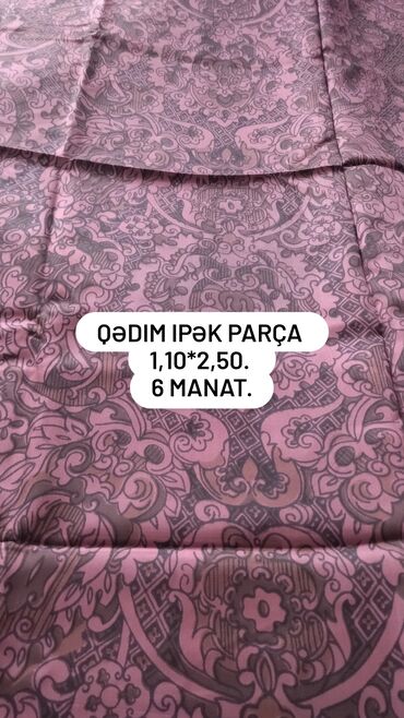 pasdeller gilan tekstil parcalari: 25metr parca. Qalın şifon. Binə qəsəbəsində.
10 manat