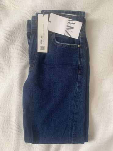 zara geyim: Джинсы Zara, 2XS (EU 32), цвет - Синий