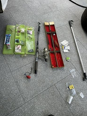 Аңчылык жана балык уулоо: Цена 2500сом. Окончательно. Набор для рыбалки — всё необходимое в — 1