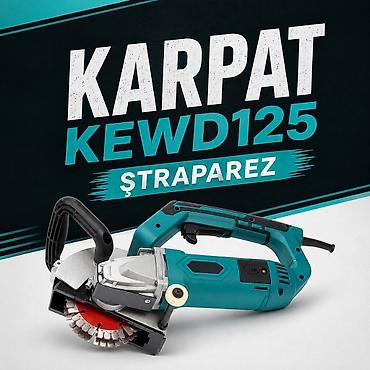 misar dasi: KARPAT KEWD125 ştraparez Texniki xüsusiyyətlər: - Güc: 1300 W - — 2