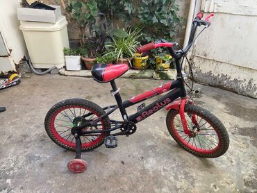 velosiped bmx: Четырехколесные Детский велосипед 16"