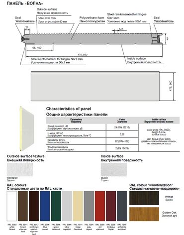 Секционные ворота: ВОРОТА | ДАРБАЗА Все виды автоматических ворот! Секционные ворота — 18
