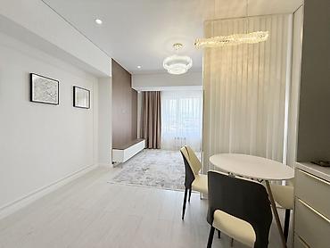 квартира 11мкр: 2 комнаты, 46 м², Элитка, 9 этаж, Дизайнерский ремонт — 8
