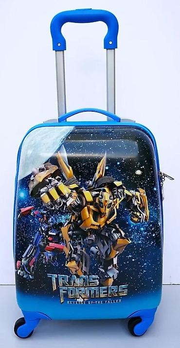 Rančevi, torbe i koferi: Dečji kofer na točkiće – Transformers (Revenge of the Fallen) motiv - — 4