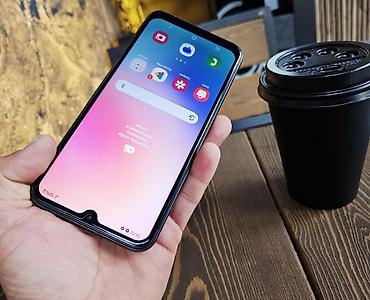 note 2: Samsung Galaxy A24 4G, Б/у, 128 ГБ, цвет - Черный, 2 SIM — 5