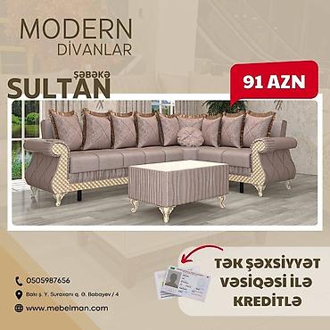 Divanlar: Künc divan, Yeni, Açılan, Bazalı, Parça, Rayonlara çatdırılma — 9