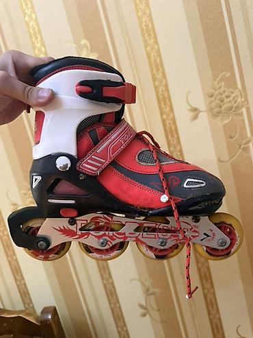 ролики в баку: Təkərli konki (inline skate) 38 razmer - Rəng: qırmızı/qara, ağ — 1