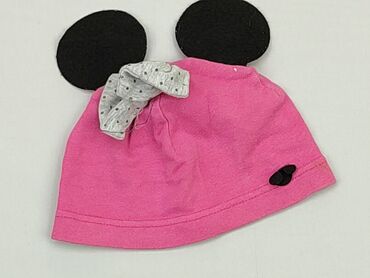 różowa czapka dla dziewczynki: Czapka, stan - Dobry