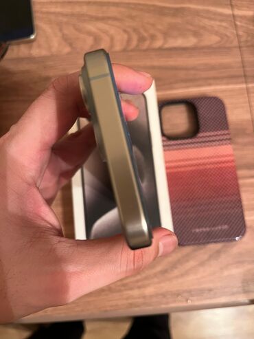 Apple iPhone: IPhone 15 Pro, Natural Titanium, Face ID -da lalafo.az — 5 Apple iPhone: IPhone 15 Pro, Natural Titanium, Face ID — 5