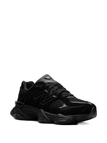 Kişi ayaqqabıları: New Balance 9060 “Triple Black” kişi/kadın krossovkası - Rəng: tam — 2