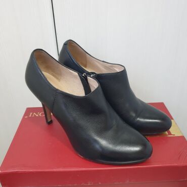 черные кожаные туфли: Туфли Djovannia, Размер: 36, цвет - Черный