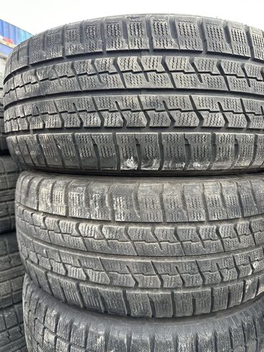 Шины: Шины 225 / 55 / R 17, Зима, Б/у, Пара, Легковые, Япония, GoodYear