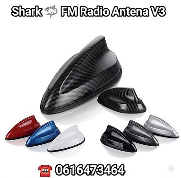 Ostala auto oprema: Shark FM radio antena – Verzija 3 (ajkula) - Univerzalna krovna — 13