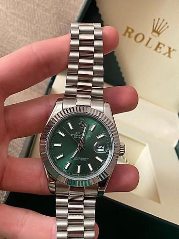 Aksesuarlar: Yeni, Qol saatı, Rolex, rəng - Boz — 2