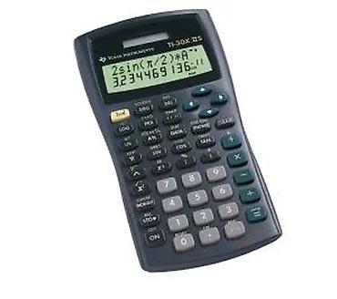 Ostali merni alati: Texas Instruments TI-30X IIS naučni kalkulator - Dvoredni ekran — 7