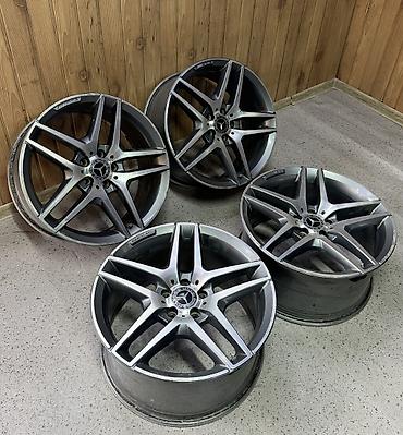 Диски: Литые Диски R 19 Mercedes-Benz, Комплект, отверстий - 5, Б/у — 2
