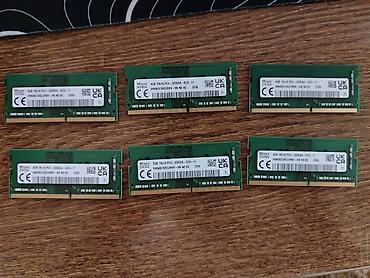 ucuz noutbuklar: SK hynix laptop RAM modulları – 6 ədəd - Model: SK hynix — 1