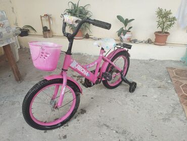 десна 2 велосипед: Dörd təkərli Uşaq velosipedi Desna, 16", sürətlərin sayı: 1