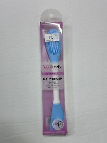 расчос ваты: Двусторонняя силиконовая кисть для масок Kiss Lovely - Тип — 1