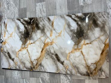 Mərmər effektli PVC panellər: Mərmər effekti verən PVC divar panelləri. 1.Arxasi izolesiyalidi nəm — 13