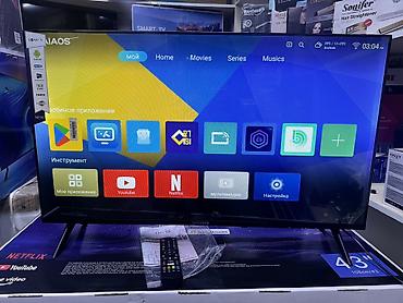 Телевизоры: Телевизоры Samsung 43 дюймовый 102 см диагональ с интернетом!! Низкая — 6