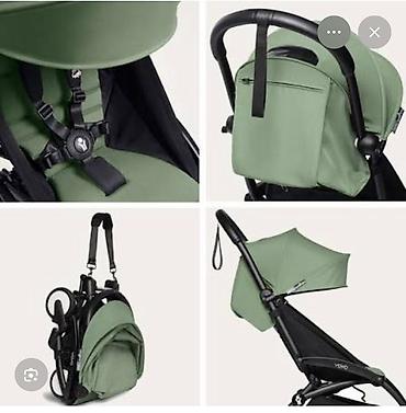 переноску: Люлька Babyzen YOYO Bassinet, цвет зеленый ) - Совместима с колясками — 3
