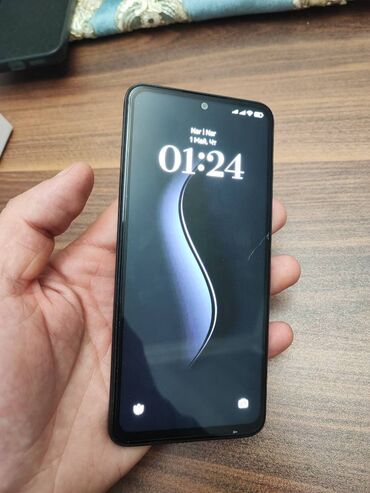 Redmi: Redmi Note 12, 128 GB, rəng - Boz, Sensor, Barmaq izi, İki sim kartlı