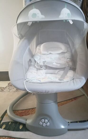 прогулочная коляска peg perego: Люлька, Жаңы, Бешик, түсү - Боз, Өзү алып кетүү, Акылуу жеткирүү