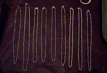 Другие ювелирные изделия: Серебряные цепи, все бусы из натуральных камней, серебряные кулоны и — 3