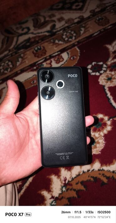 аксессуары для компьютеров: Poco F6, Б/у, 512 ГБ, цвет - Черный, 1 SIM, 2 SIM