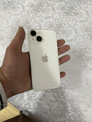 corek bisirme aparati: IPhone 14, Белый, Face ID