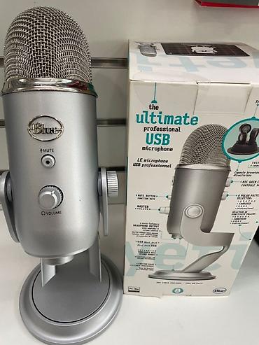 se electronics: USB-микрофон Blue Yeti (серебристый) - Профессиональная запись через — 1
