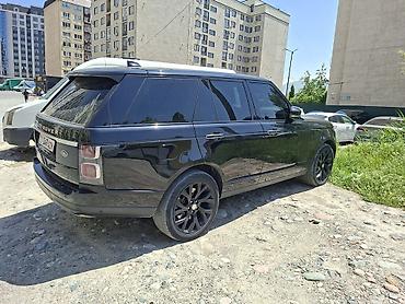 редж ровер: Range Rover Vogue, черный металлик, полный привод. Кузов и экстерьер — 4