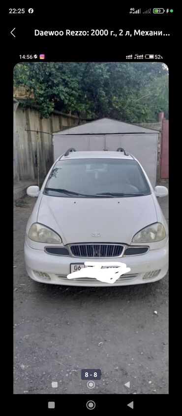 Daewoo: Daewoo Rezzo: 2000 г., 2 л, Механика, Бензин, Универсал