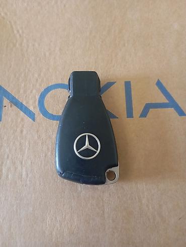mercedes acarı: Mercedes-Benz uzaqdan idarə olunan avtomobil açarı (3 düyməli) - — 4