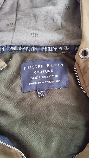 papaqlı yun bodilər: Uşaq üçün Philipp Plein kapüşonlu svitşot/kurtka Əla vəziyyətdə — 2